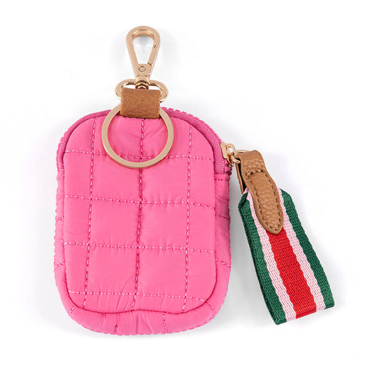 Ezra Pink Clip-On Pouch