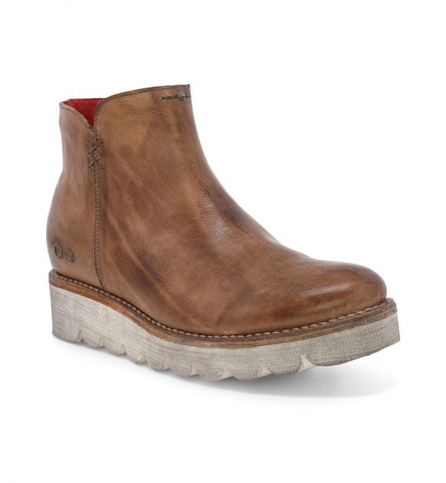 Lydyi Tan Rustic Bootie