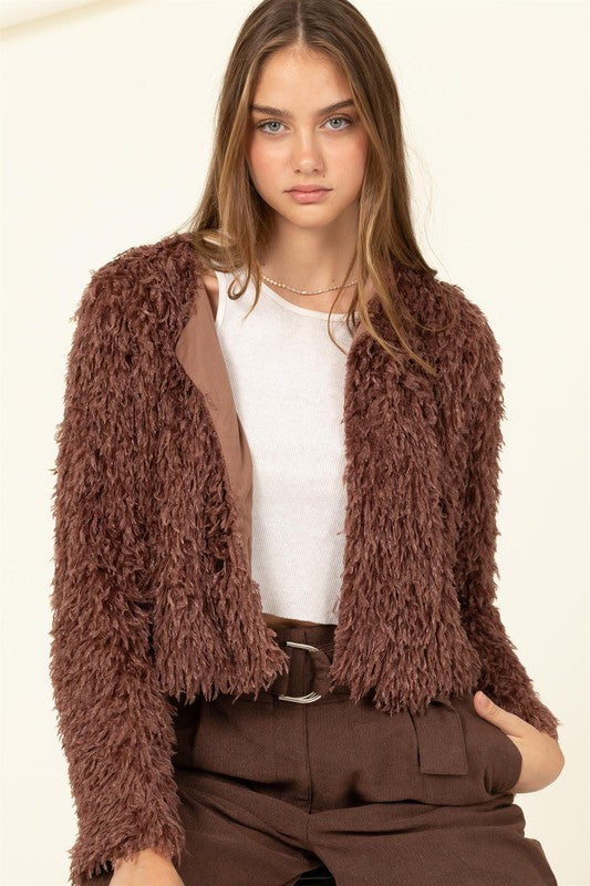 Fill Your Cup Brown Jacket