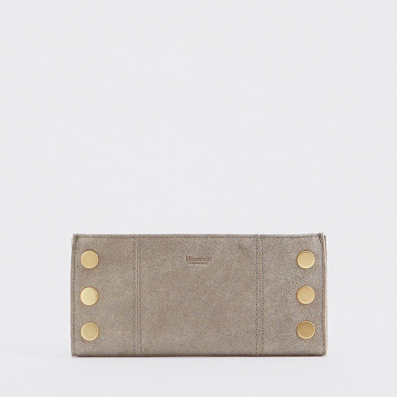 110 North Pewter-Gold Wallet