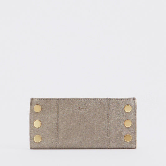 110 North Pewter-Gold Wallet