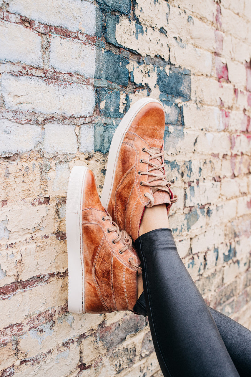 Rossela Tan Rustic Tremolo Sneaker