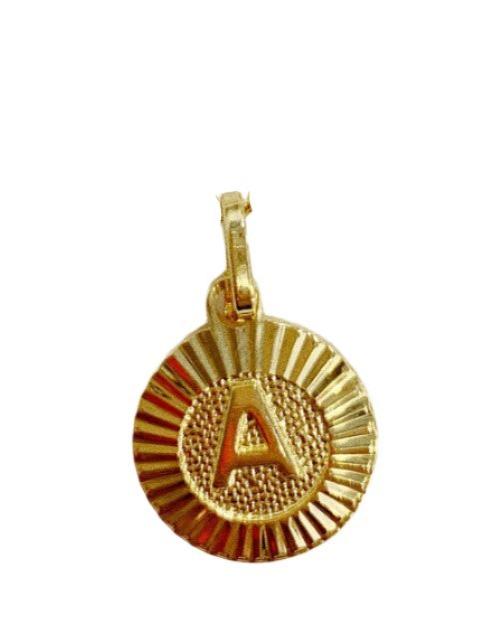 Initial Medallion Necklace