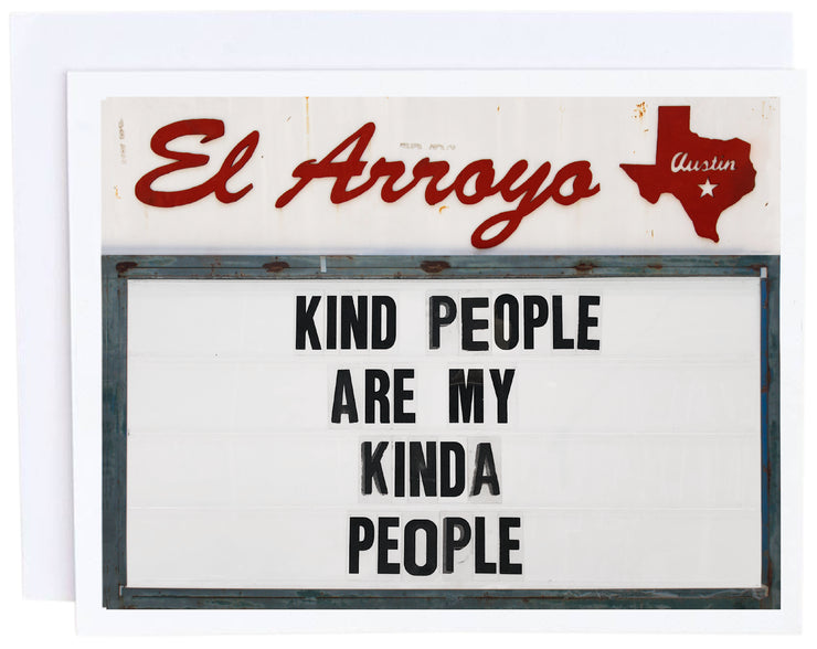 Kind People Card