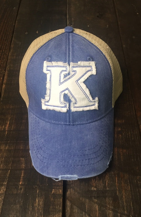 K Washed Royal Trucker Cap