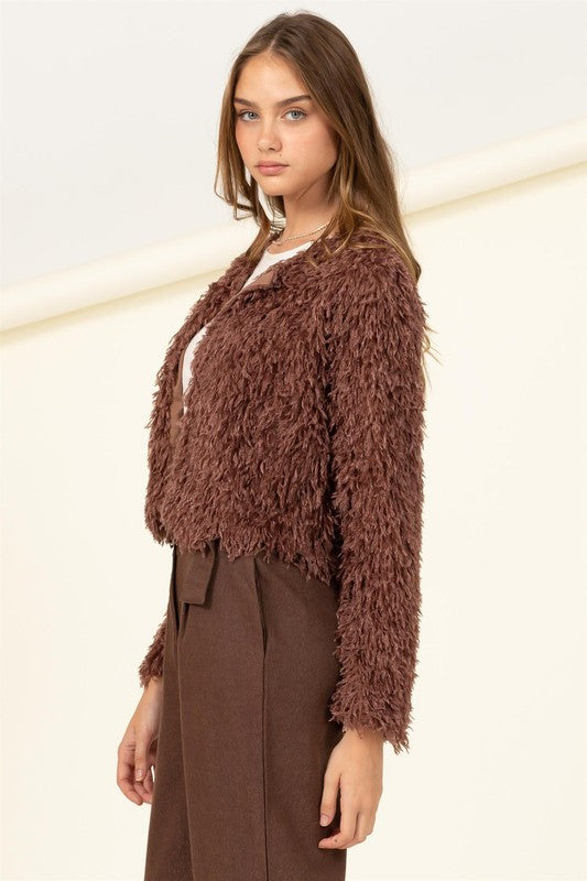 Fill Your Cup Brown Jacket