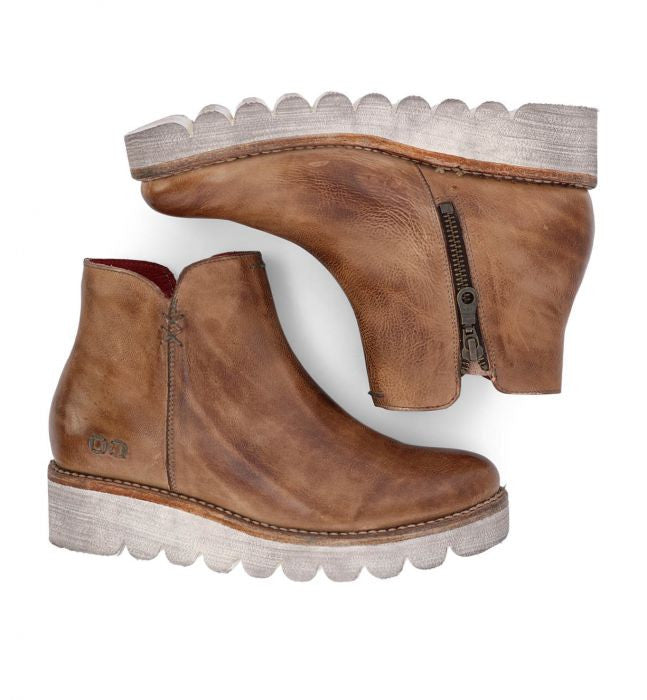 Lydyi Tan Rustic Bootie