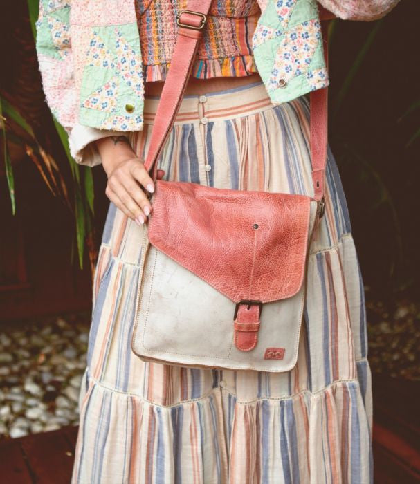 Venice Beach Blush Rustic Nectar Lux Crossbody Bags