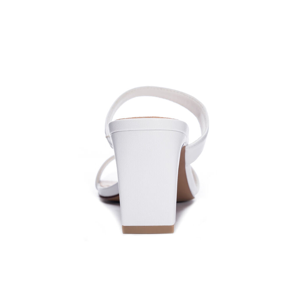 Yanti White Heel