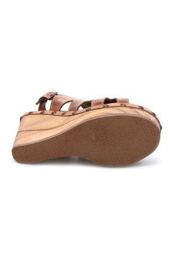 Naiya Tan Dip Dye Wedges