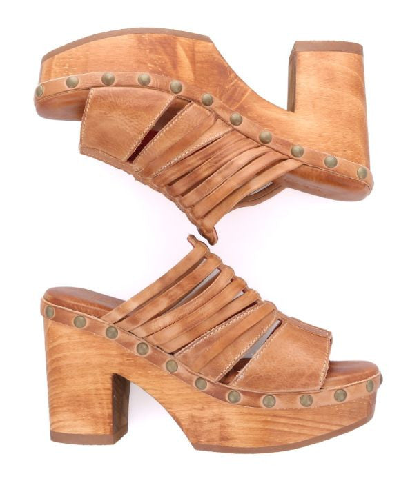 Shantel Tan Rustic Sandals