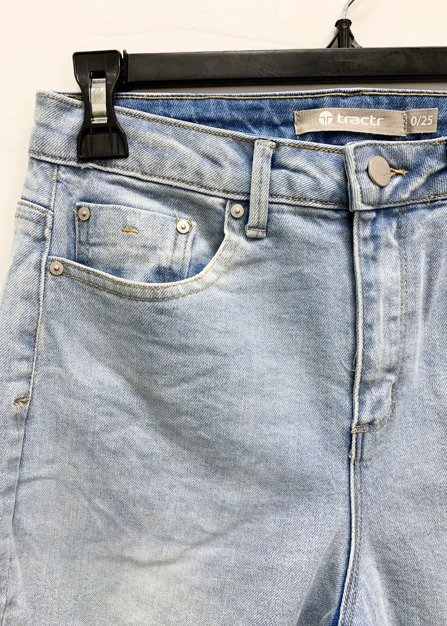 Camille High Rise Slim Straight Jeans