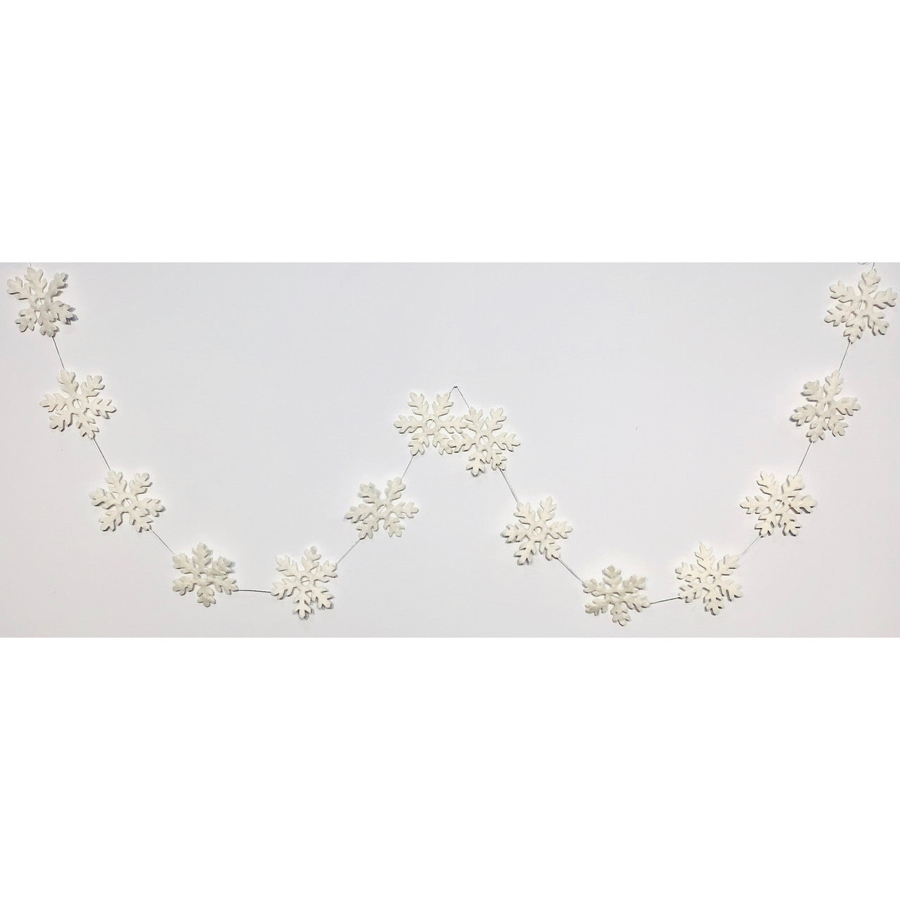Felt Snowflakes Garland – Ribbon Chix