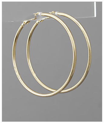 Choose To Shine Hoops Earrings