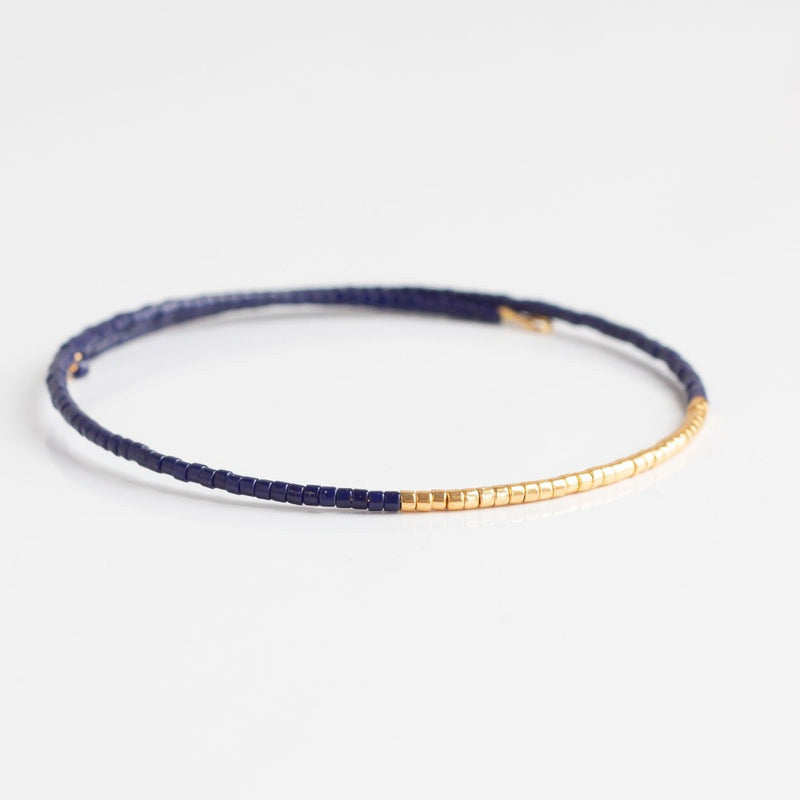 Norah Navy Bangle