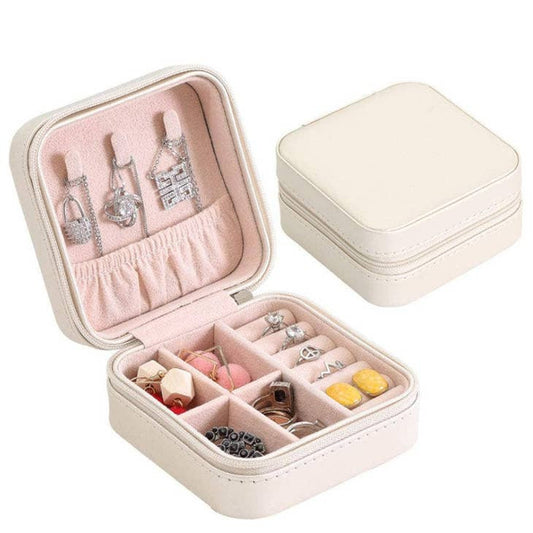 Travel Cream Small Jewelry Box