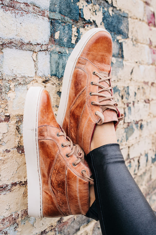 Rossela Tan Rustic Tremolo Sneaker