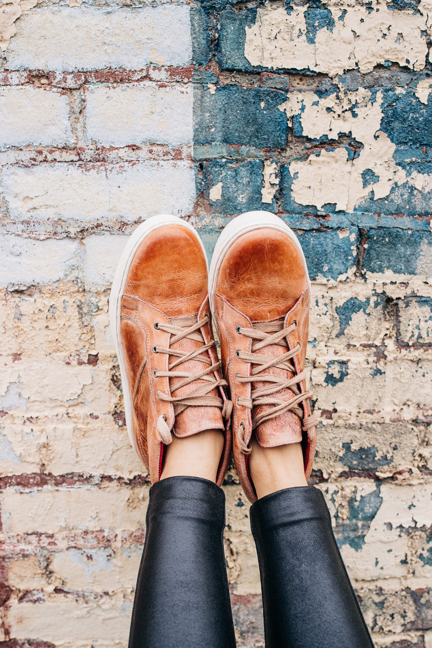 Rossela Tan Rustic Tremolo Sneaker