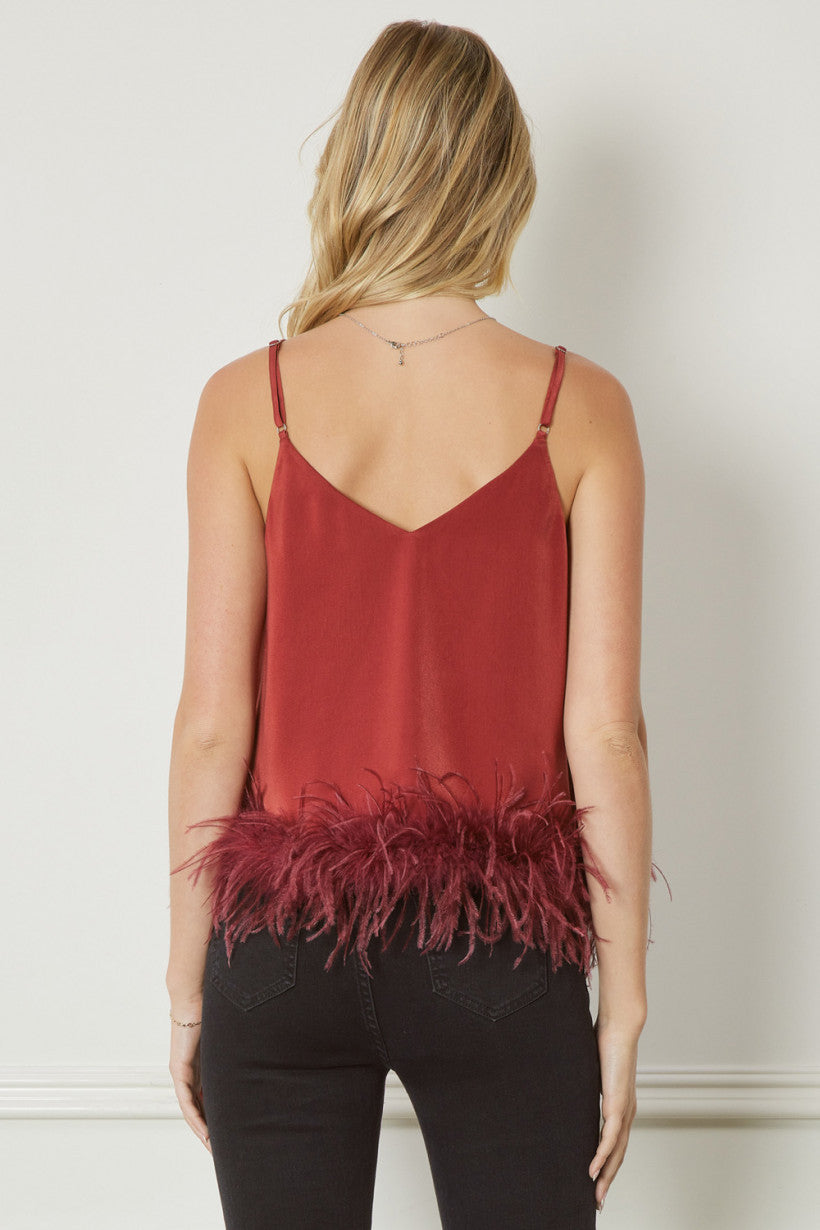 Such A Delight Auburn Top