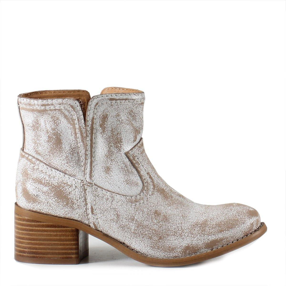 Walnut Grove White Booties