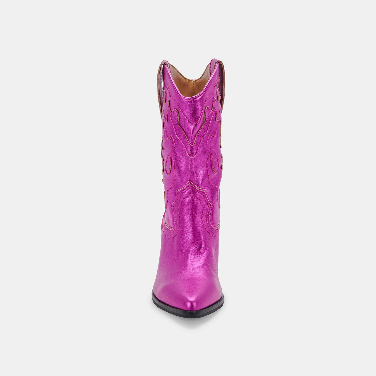 Landen Electric Pink Leather Boots
