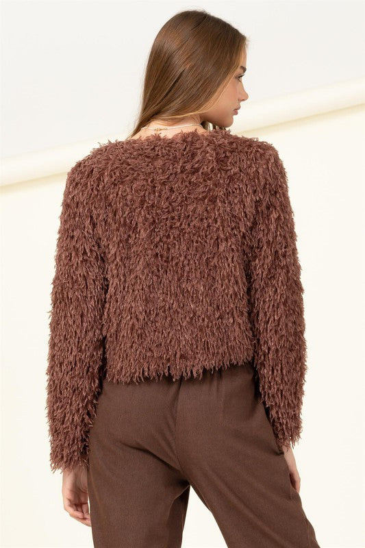 Fill Your Cup Brown Jacket