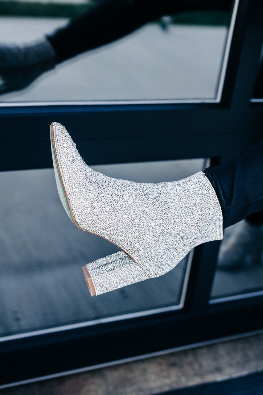 Cady Rhinestone Boots – Ribbon Chix