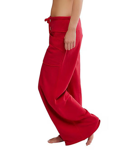 Staycation Deep Cherry Lounge Pants
