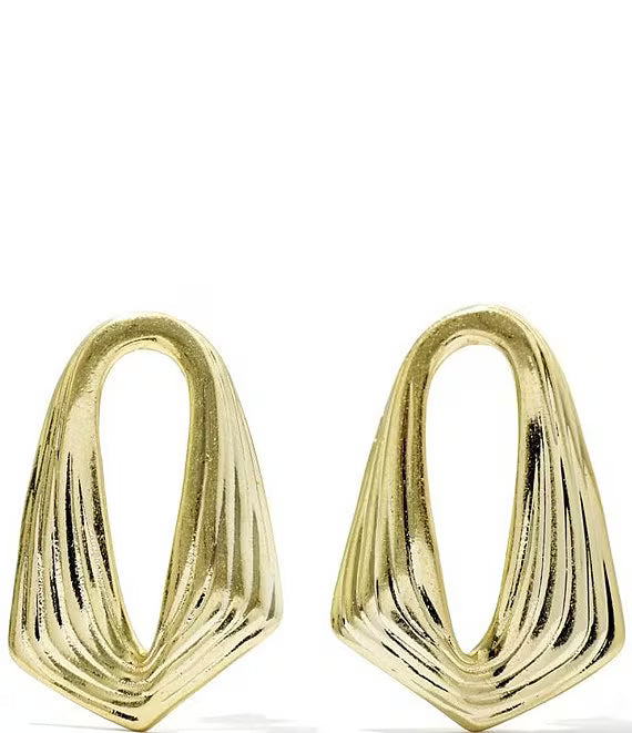 Kira Gold Stud Earrings