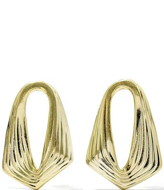 Kira Gold Stud Earrings