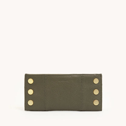 110 North Olive Brushed Gold Wallet