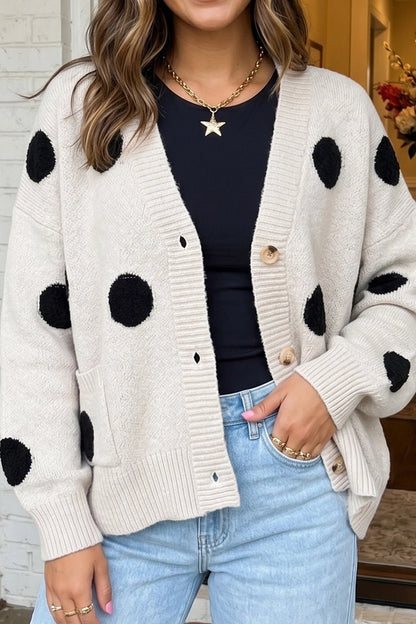First Impression Beige Cardigan