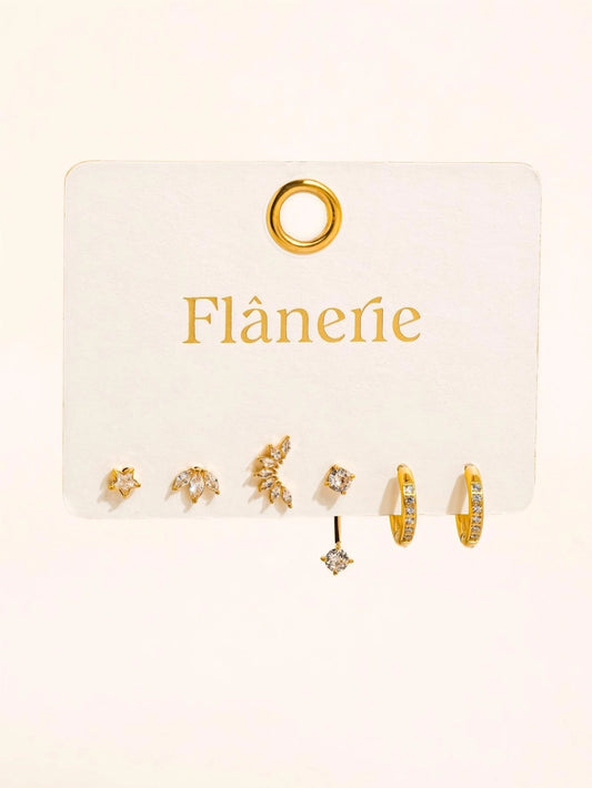 Novaé Crystal Mix Earring Set