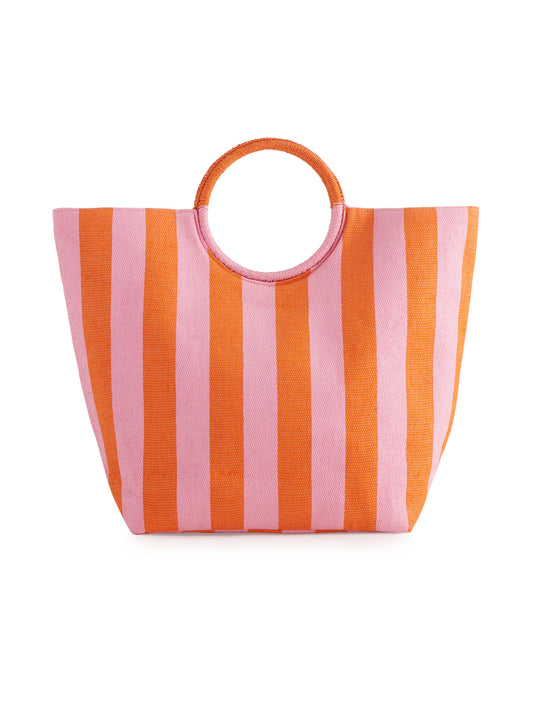 Mirage Orange Beach Tote Bag