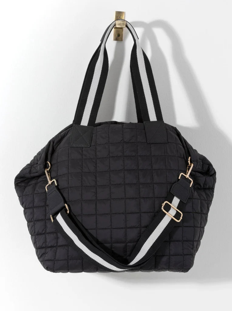 Ezra Black Travel Tote