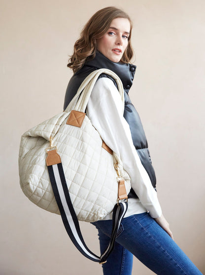 Ezra Ivory Tote