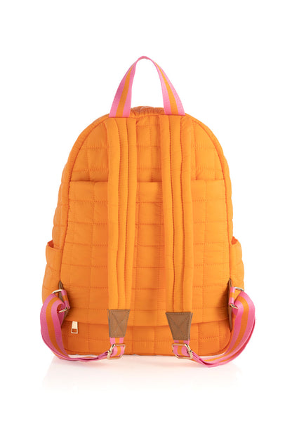 Ezra Orange Backpack Bag