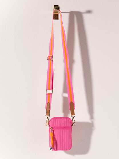 Ezra Pink Phone Holder Bag