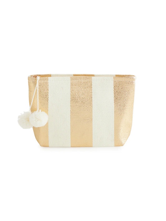 Mirage Gold Zip Pouch