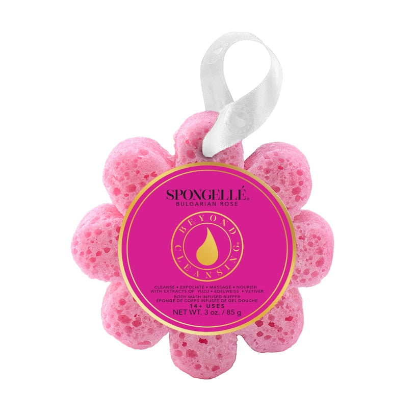 Wildflowers Body Wash Infused Buffer - Bulgarian Rose