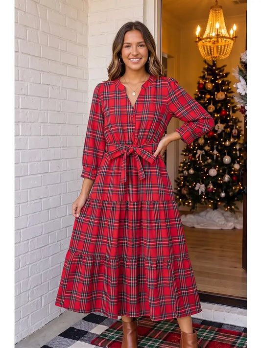 PRE- ORDER Christmas Elegance Dress