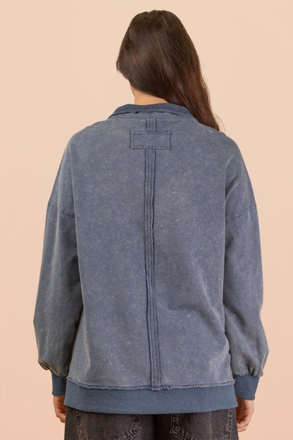 Own The Day Blue Top