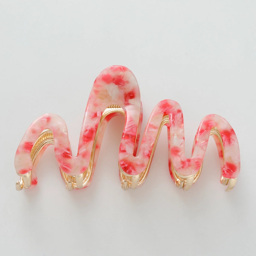 Willow Large Rose Metal Hair Clip