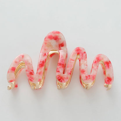 Willow Large Rose Metal Hair Clip