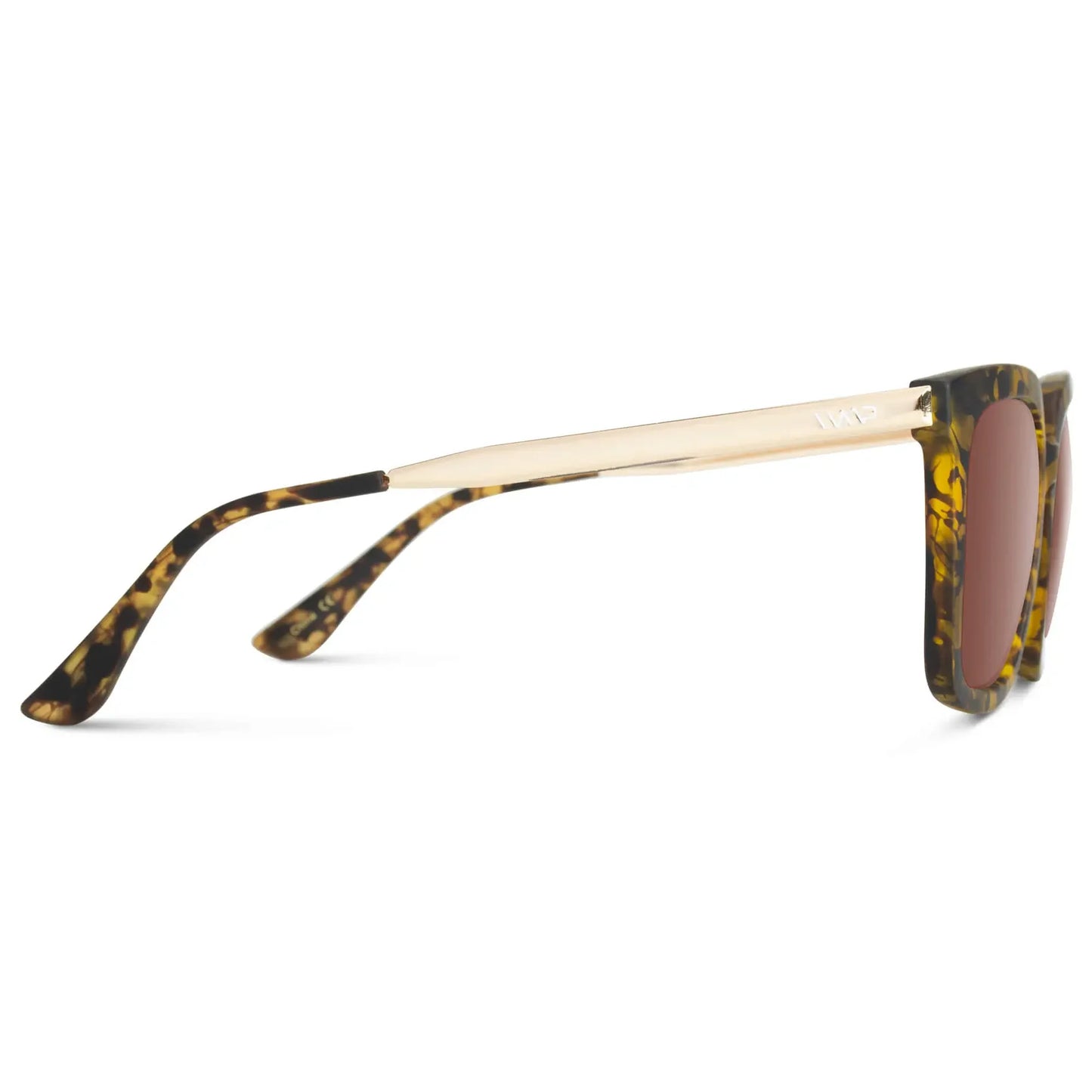 Madison Soft Tortoise / Gradient Brown Lens Polarized Sunglasses