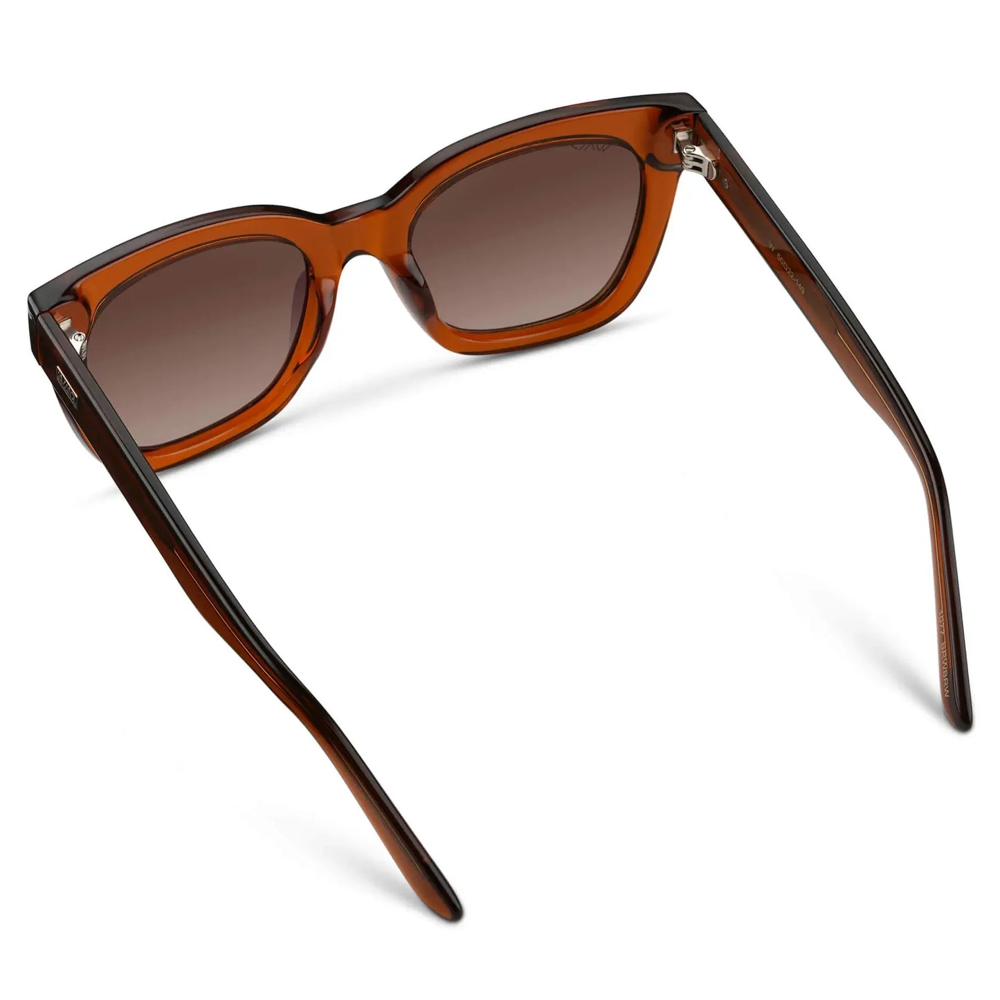 Stormi Crystal Chestnut Brown / Brown Lens Polarized Sunglasses