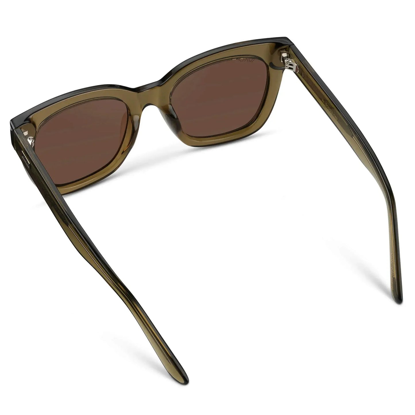 Stormi Khaki Crystal Green / Brown Lens Polarized Sunglasses