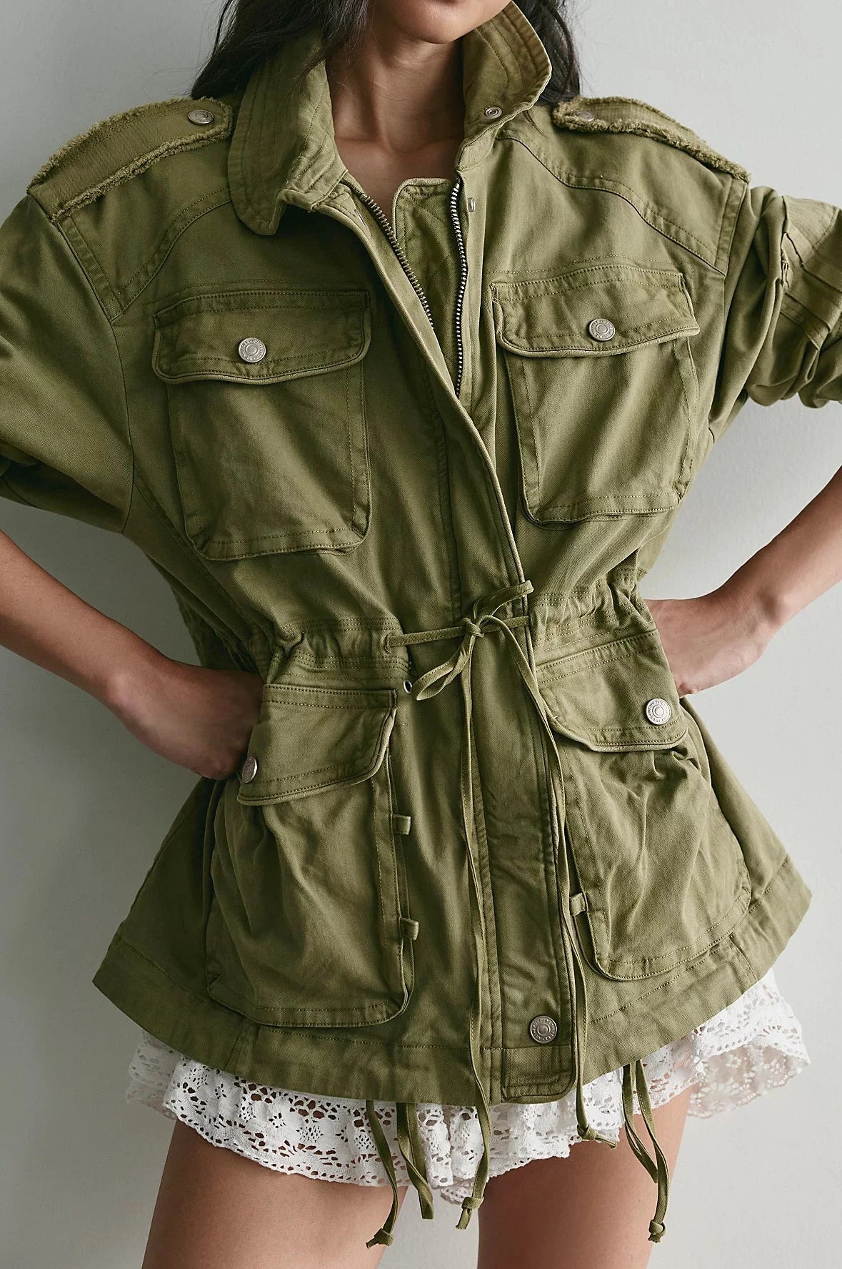 Marlo Surplus Olivine Jacket