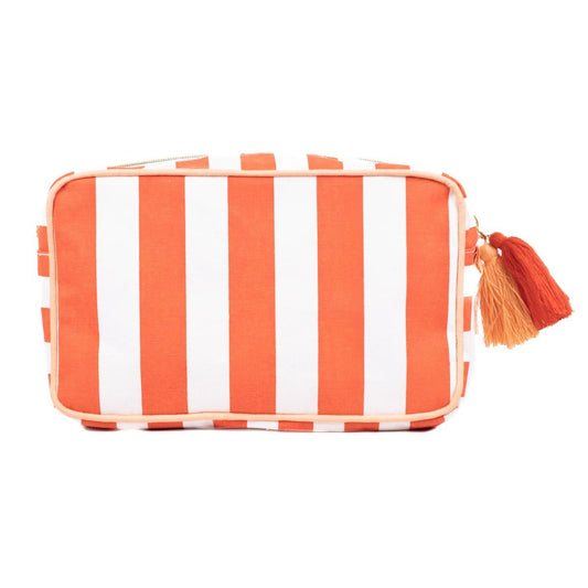 Megan White Fiesta Cosmetic Bag