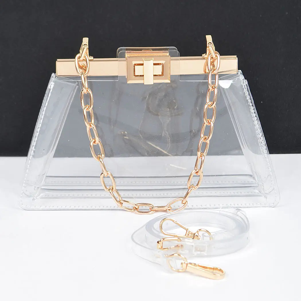 With Full Transparency Handbag